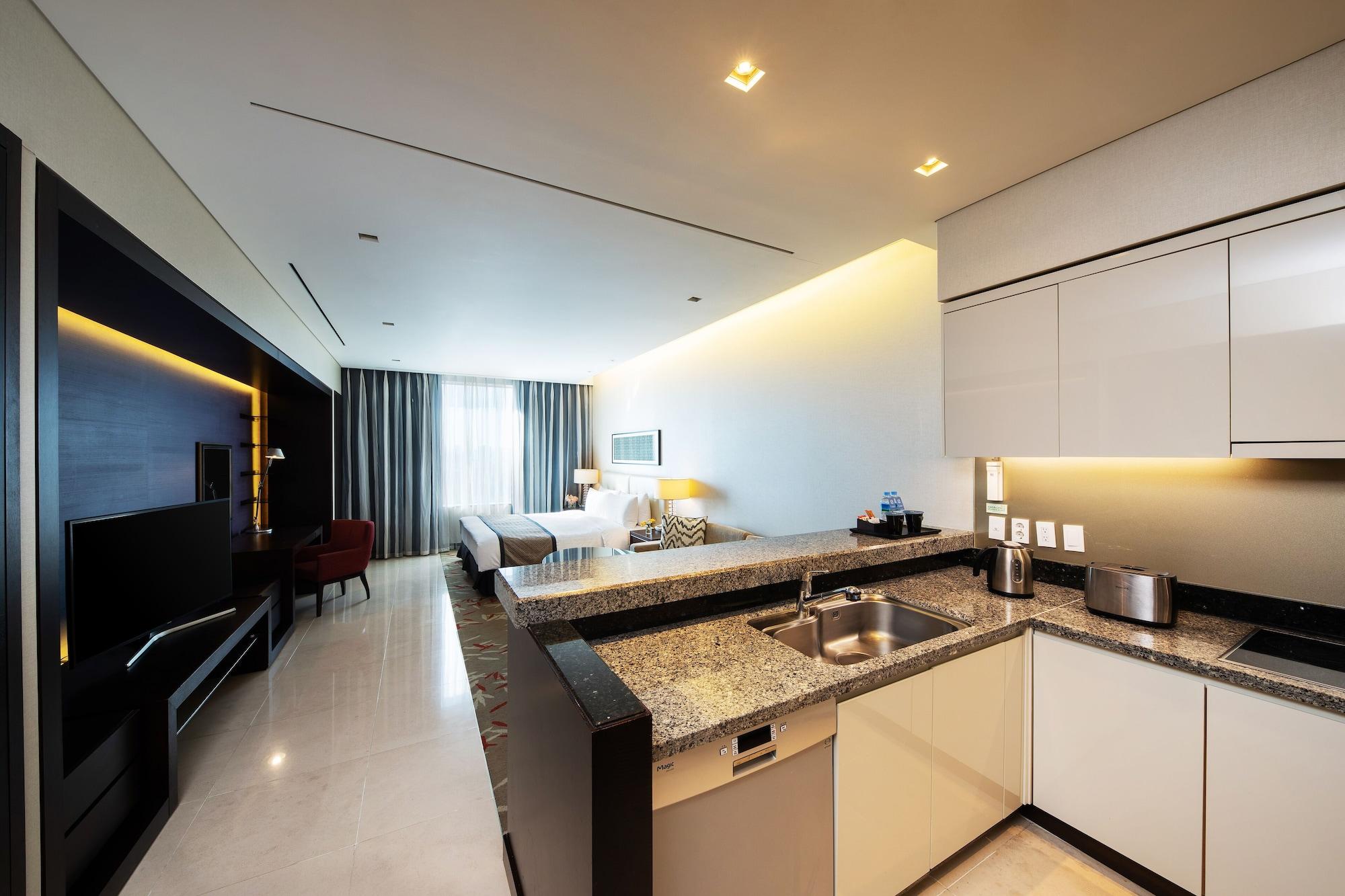 Oakwood Premier Coex Center Seoul Aparthotel Exteriör bild